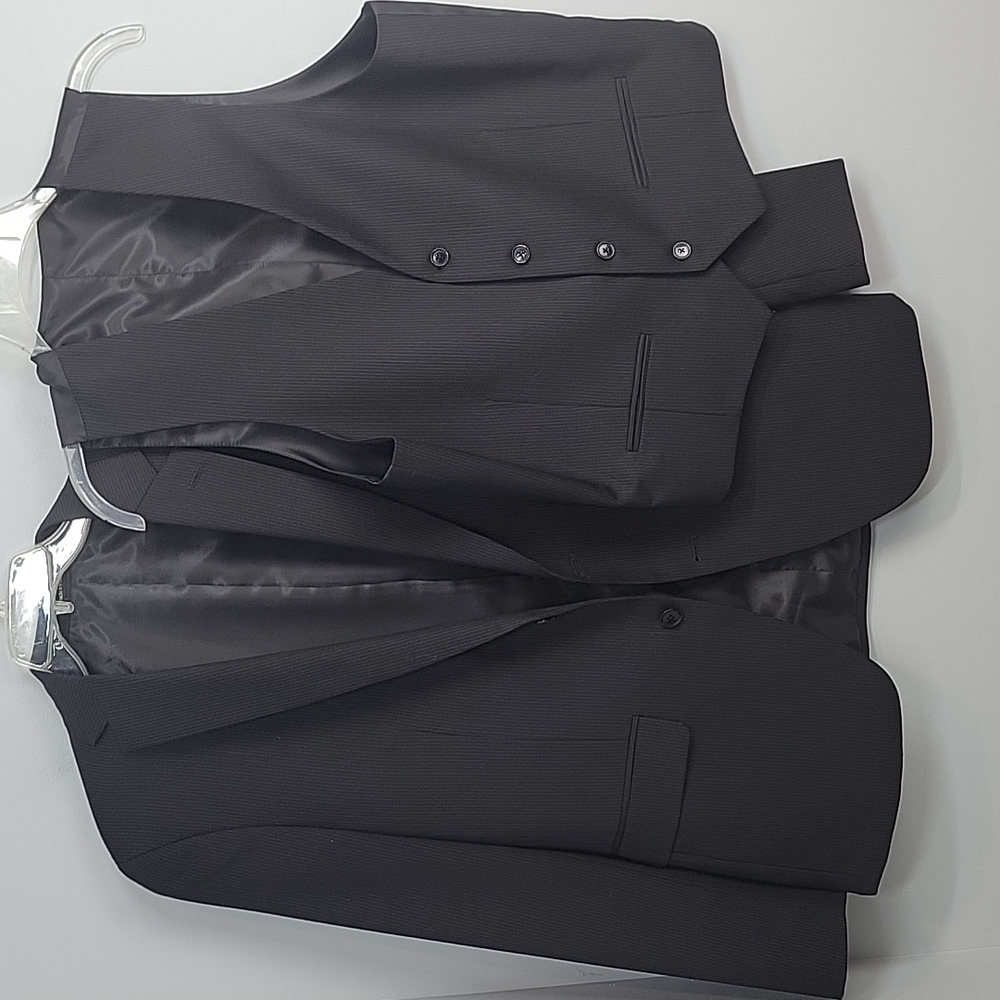 BAR III Slim Fit Wool Sport Coat & Vest 40S
